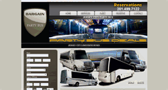Desktop Screenshot of jerseycitypartybus.com